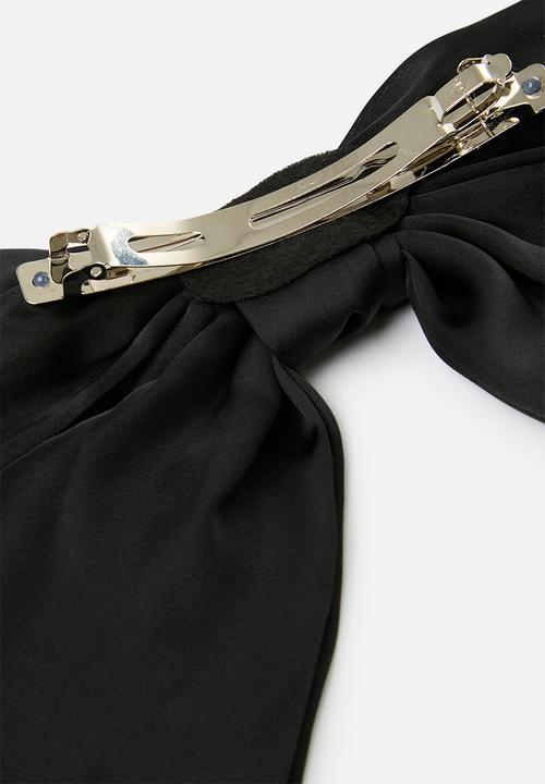 Pop Candy - Bowknot hair clip - black