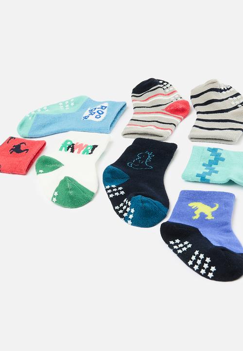 Pop Candy - 12 Pack ankle socks set - blue