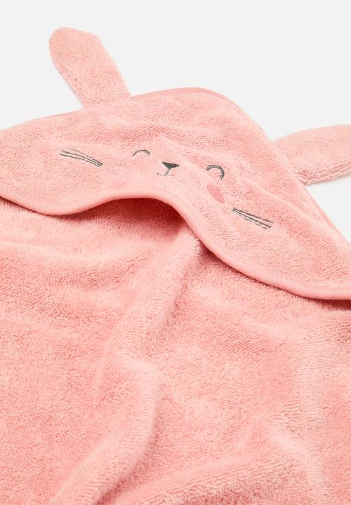 Pop Candy - Hooded fleece towel - pink