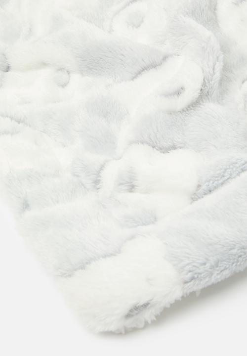 Pop Candy - Printed fleece blanket - grey