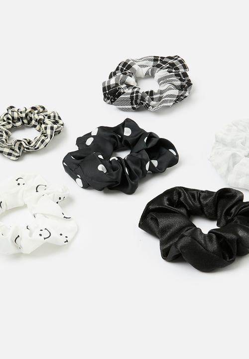Pop Candy - Scrunchies pack - black & white