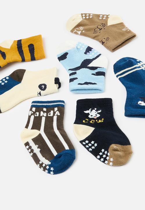 Pop Candy - 12 Pack ankle socks set - multi
