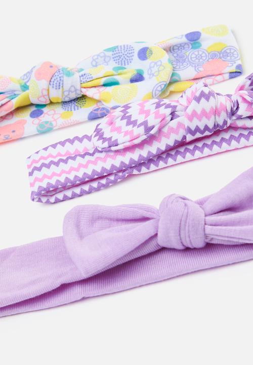 Pop Candy - 3 pack headband set - lilac