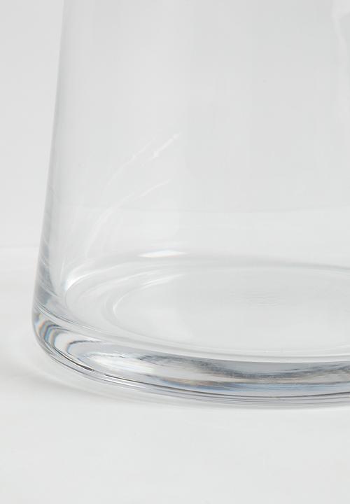 Silk By Design - Cyra glass vase - clear
