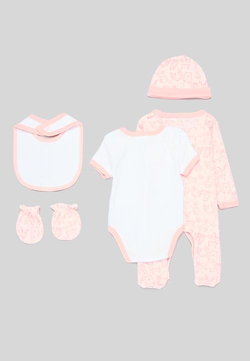 Pop Candy - Body vest & Sleepsuit set - pink