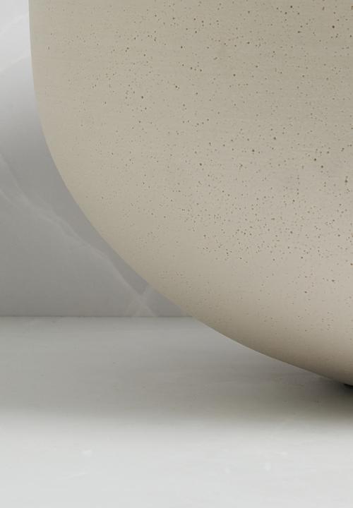 Silk By Design - Cubo bowl planter - white