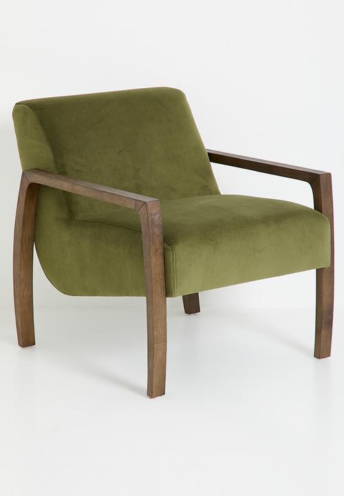 Sixth Floor - Monz chair - olive