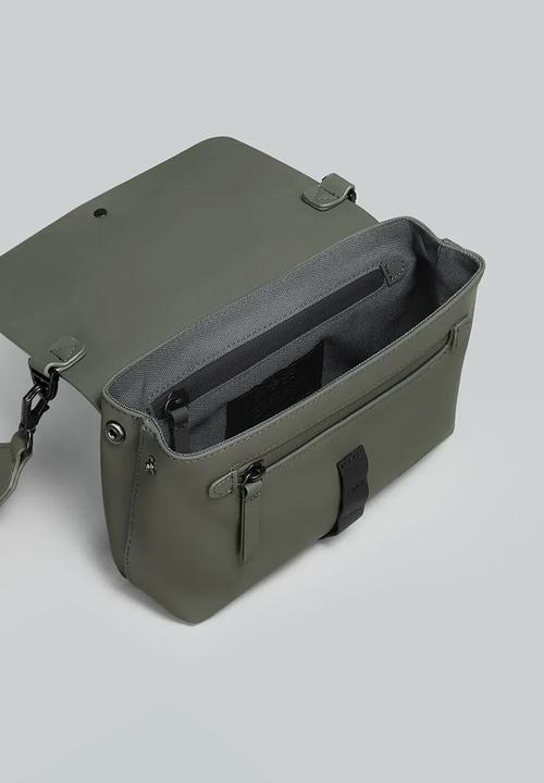 Gaston Luga - Splash crossbody bag - olive