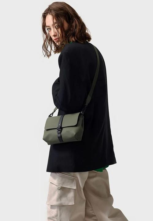 Gaston Luga - Splash crossbody bag - olive