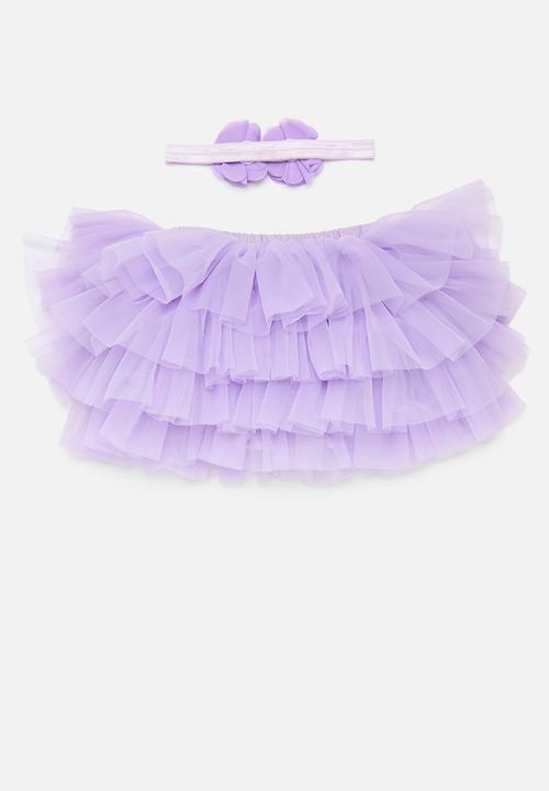 Pop Candy - Tutu & headband set-  purple