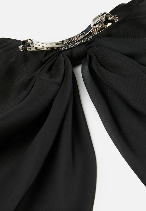 Pop Candy - Bowknot hair clip-black
