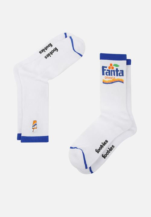 Foot-ies - Fanta Cup Sneaker 2 Pack - White