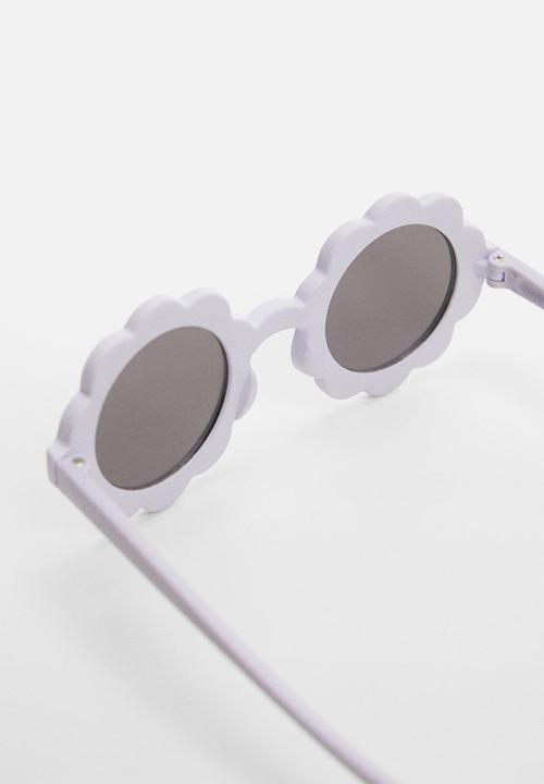 MANGO - Sunglasses flower - pastel purple