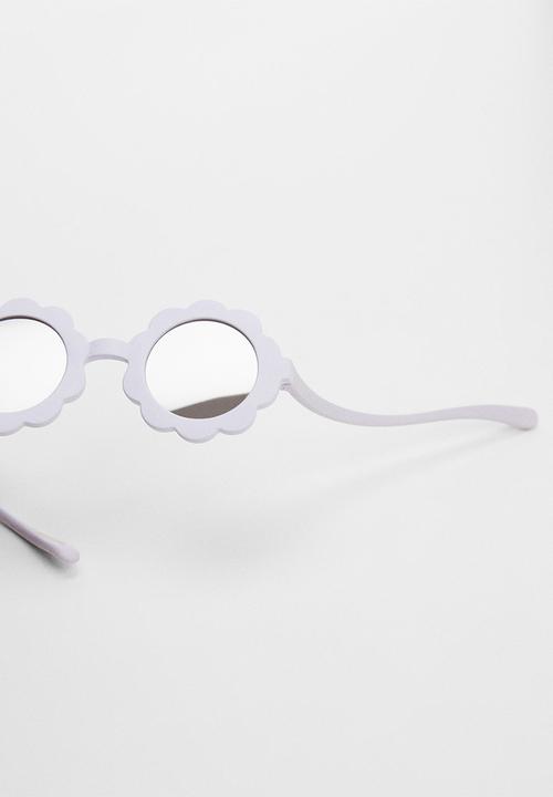 MANGO - Sunglasses flower - pastel purple