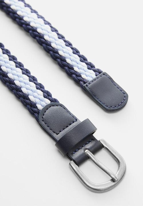 MANGO - Belt matthew - navy