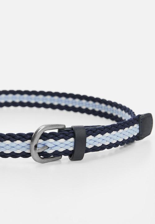 MANGO - Belt matthew - navy
