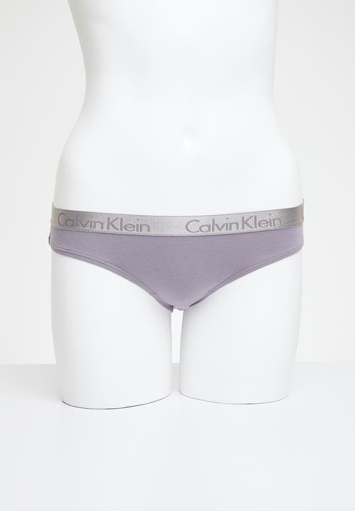 Calvin Klein - Bikini 3pack - grey ridge/fuchsia/dubarry