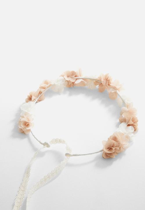MANGO - Hairband marieta - light brown