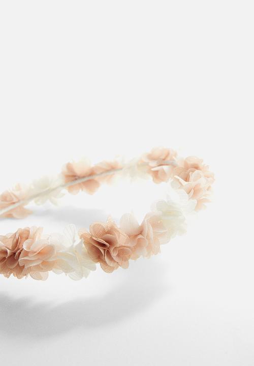 MANGO - Hairband marieta - light brown
