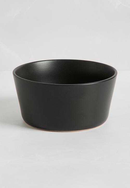 Excellent Houseware - Mika dinnerware set - black