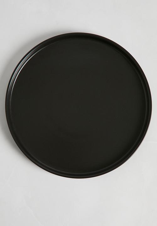 Excellent Houseware - Mika dinnerware set - black