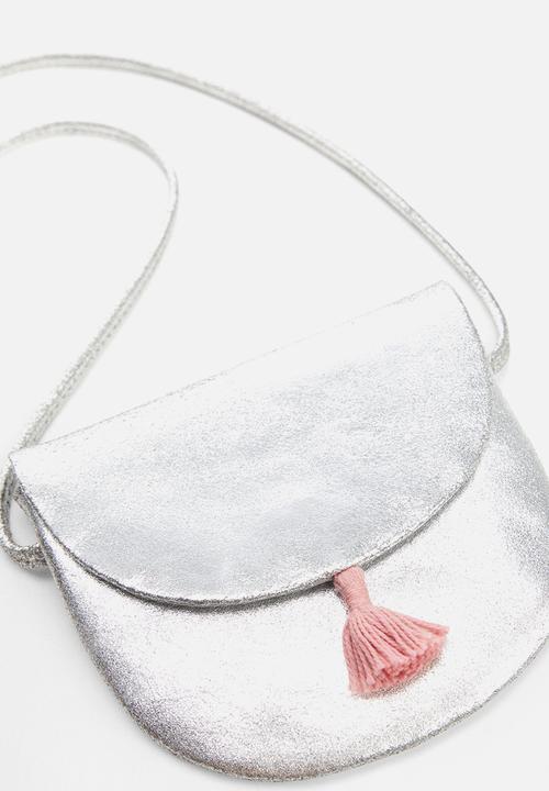 MANGO - Bag silver - silver