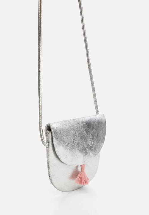MANGO - Bag silver - silver
