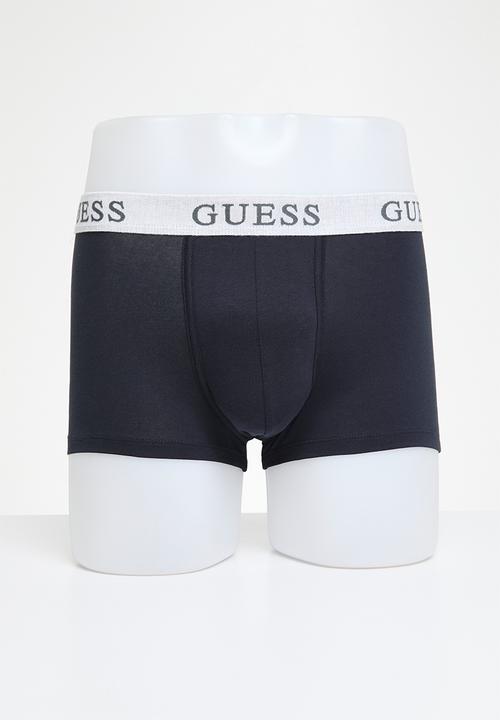 GUESS - Joe boxer trunk 3 pack - allover stoned guess