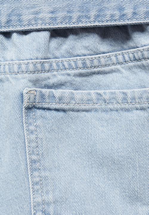 MANGO - Shorts ruth - light denim