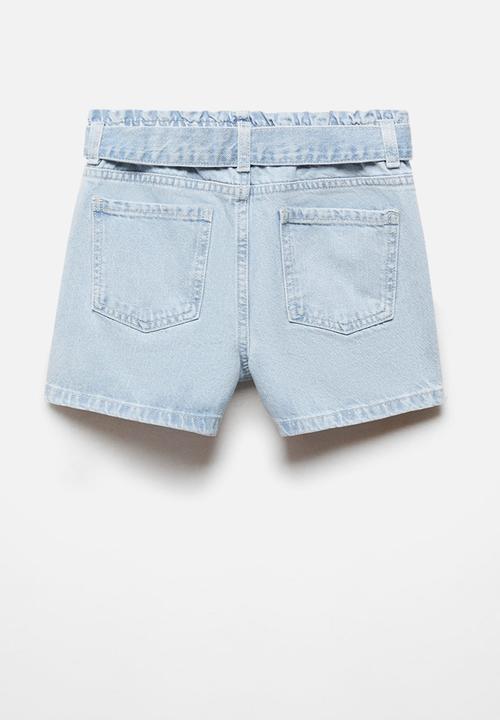MANGO - Shorts ruth - light denim