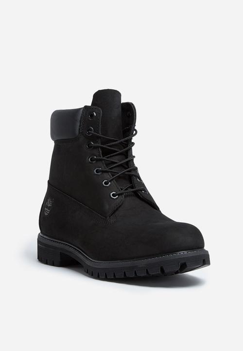Timberland - 6 inch premium boot - black nubuck