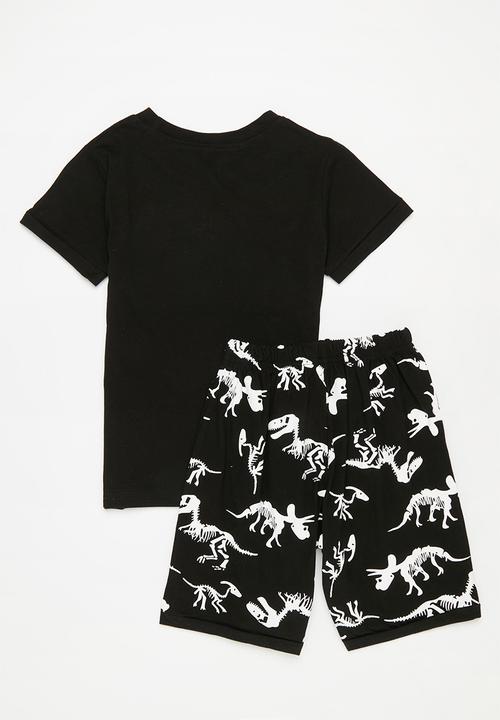 Pop Candy - Pj set-black