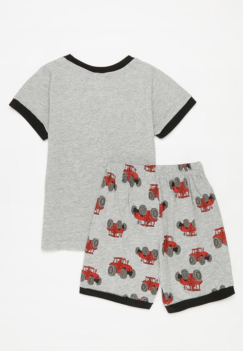 Pop Candy - Pj set-grey
