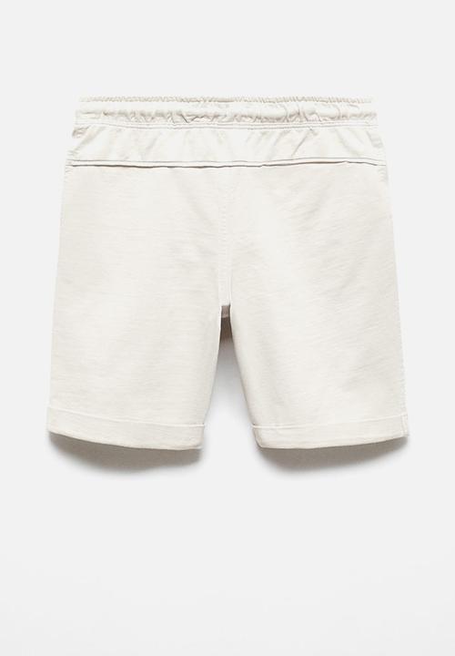 MANGO - Bermuda shorts asier6 - ice-white