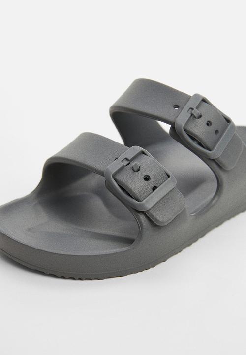 MANGO - Flip-flop paua - charcoal