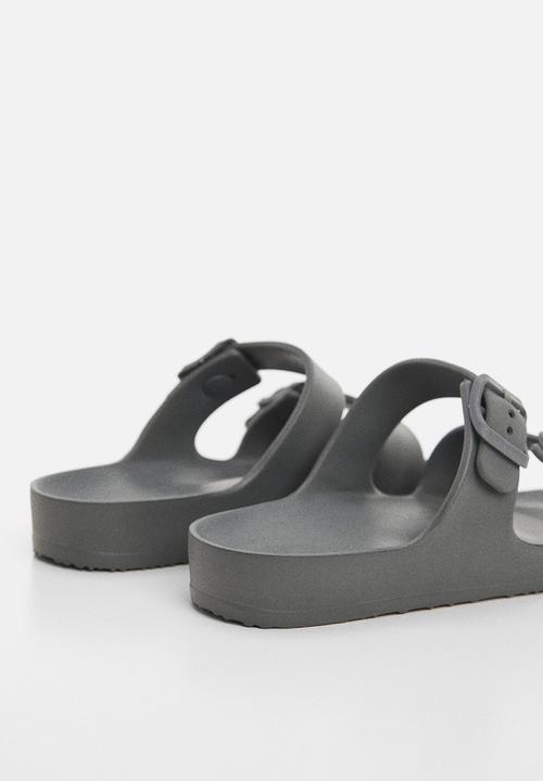 MANGO - Flip-flop paua - charcoal