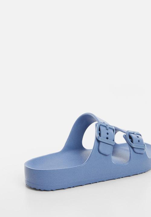 MANGO - Flip-flop paus - medium blue