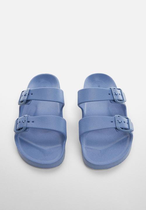 MANGO - Flip-flop paus - medium blue
