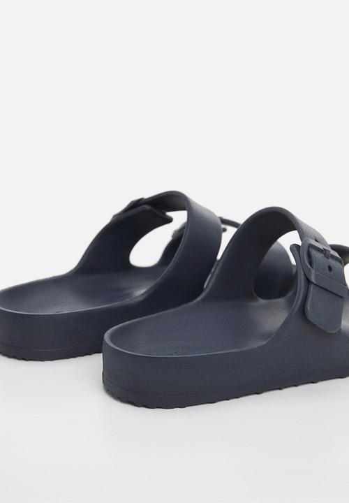 MANGO - Flip-flop pautb - navy