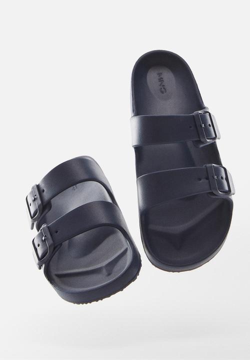 MANGO - Flip-flop pautb - navy