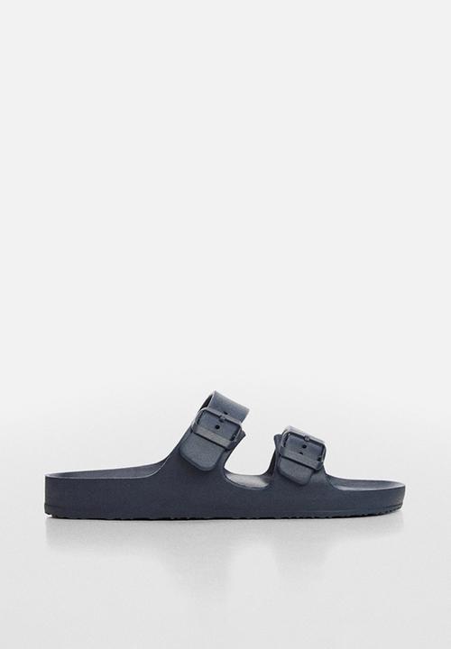 MANGO - Flip-flop pautb - navy