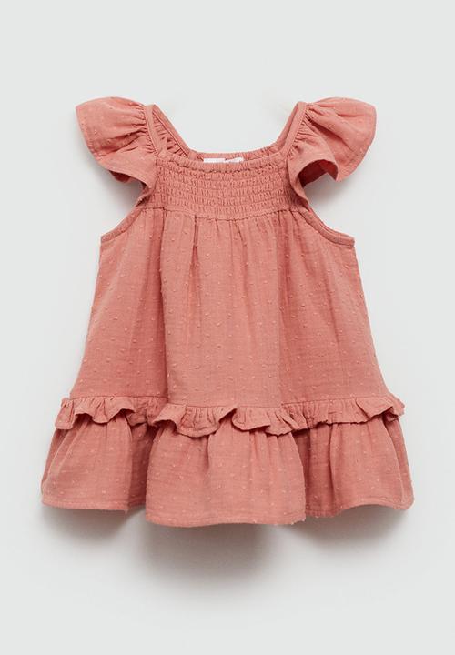 MANGO - Dress mauricio - light/pastel orange