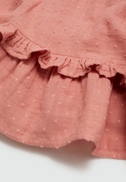 MANGO - Dress mauricio - light/pastel orange
