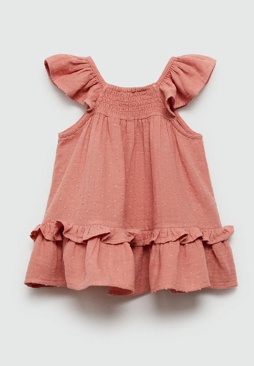 MANGO - Dress mauricio - light/pastel orange