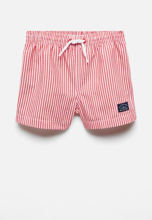 MANGO - Swimming trunks red - red