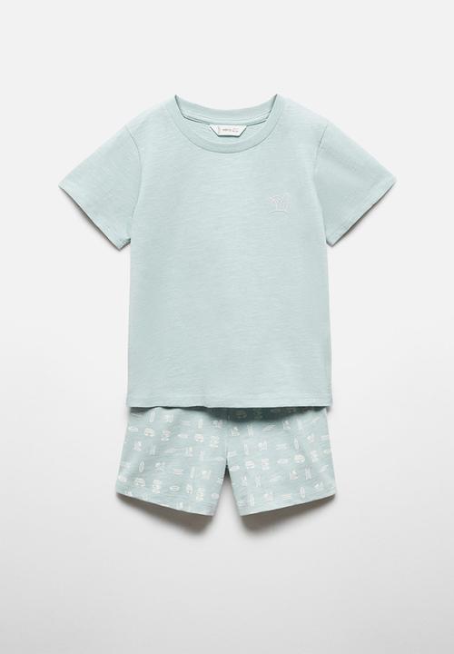 MANGO - Pyjamas island - turquoise