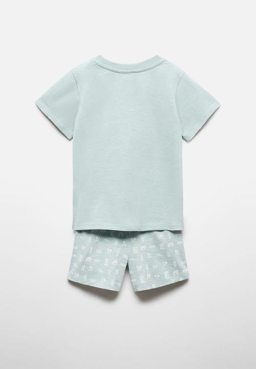 MANGO - Pyjamas island - turquoise