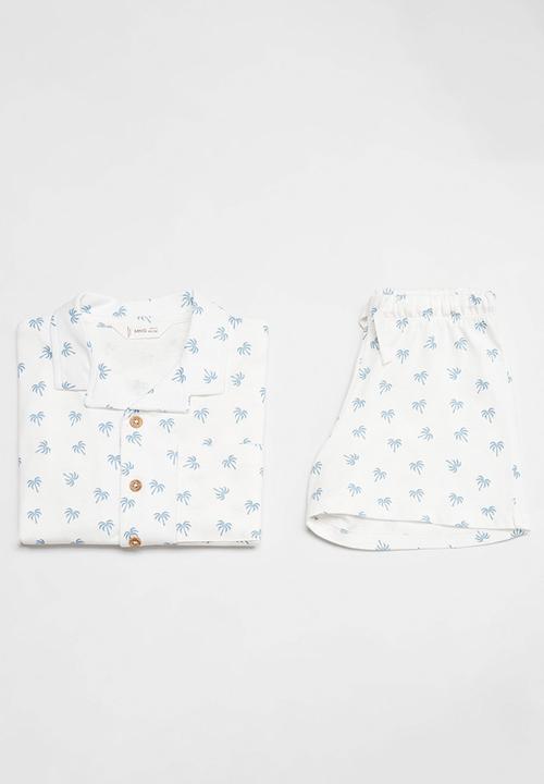 MANGO - Pyjamas palmpy set - natural