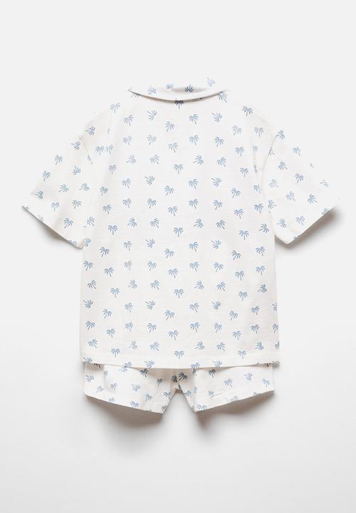 MANGO - Pyjamas palmpy set - natural