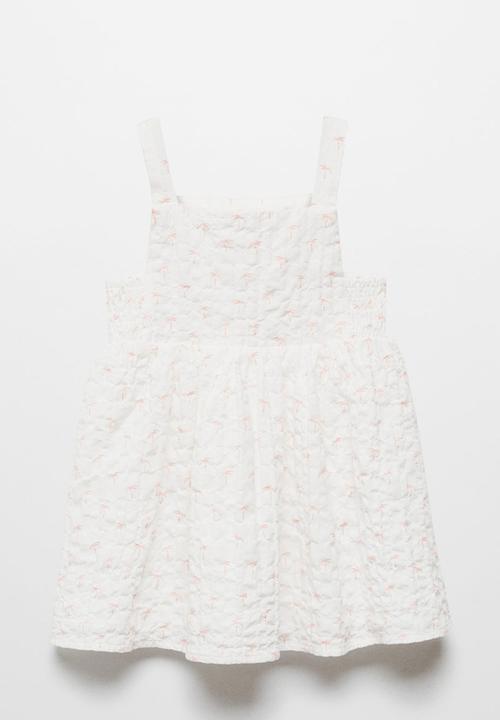 MANGO - Dress palm - neutral